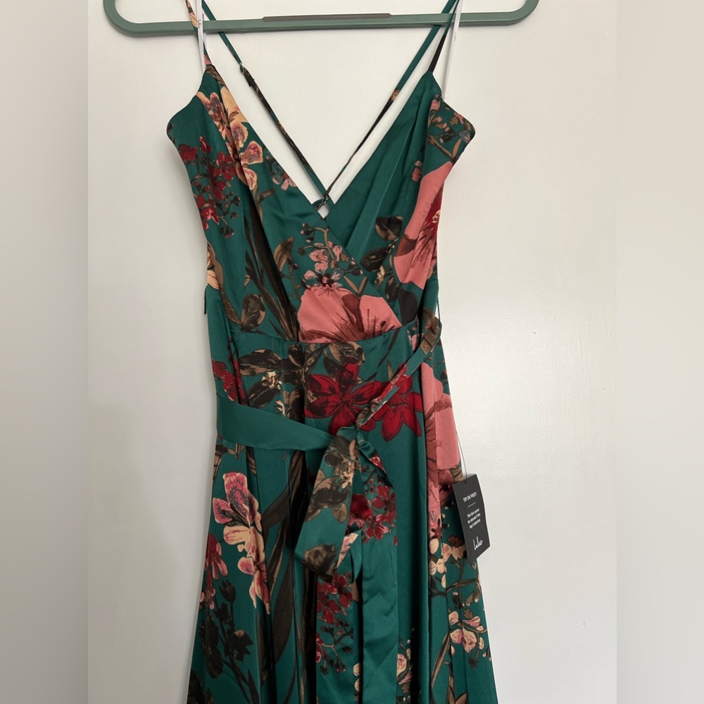 Lulus Green Dress Large